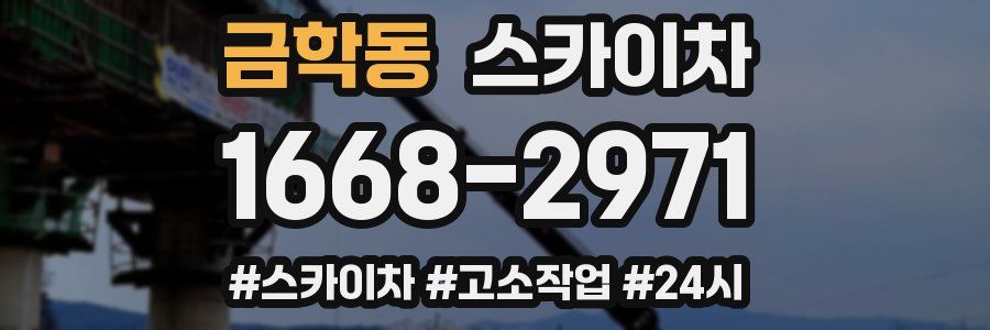 금학동 스카이차