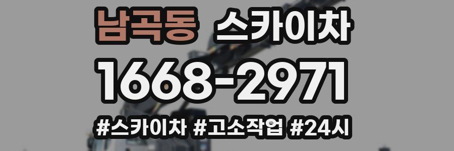 남곡동 스카이차