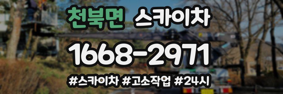 천북면 스카이차