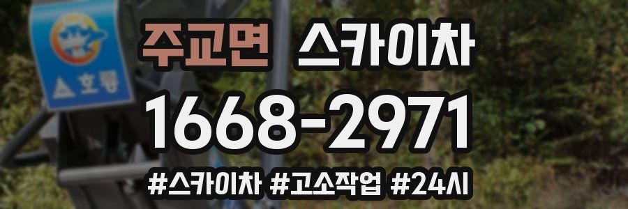 주교면 스카이차