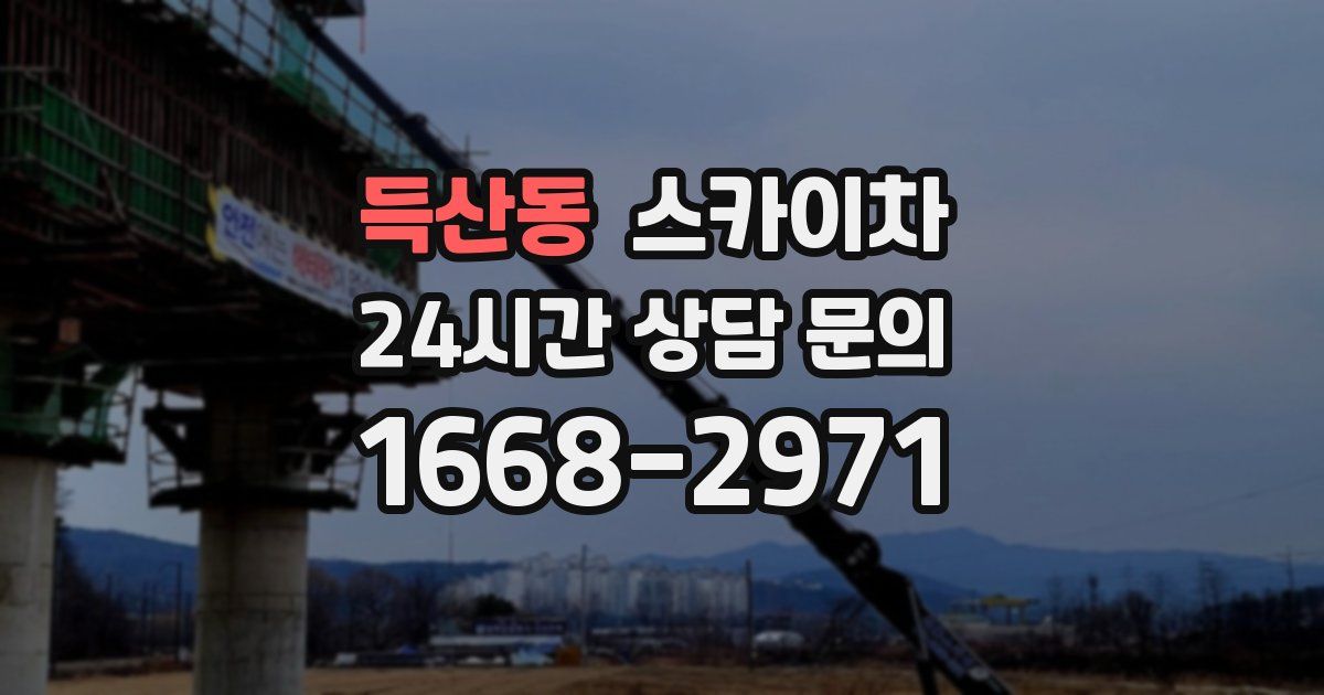 득산동 스카이차