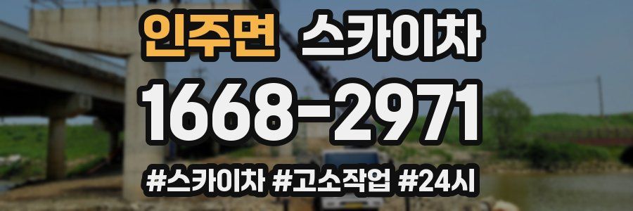 인주면 스카이차