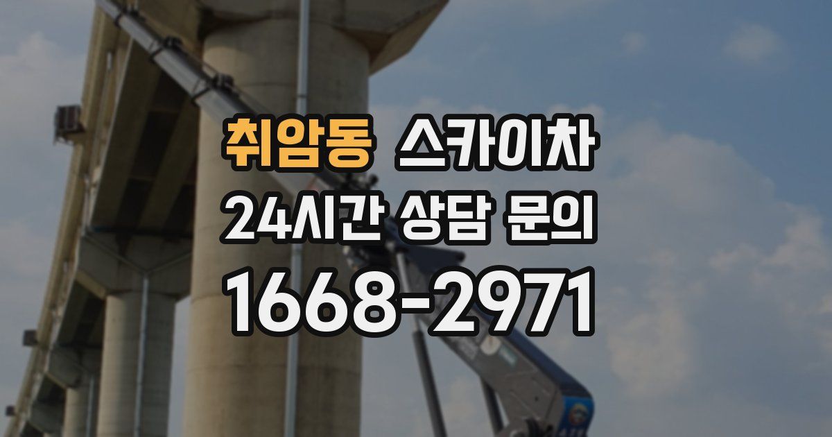 취암동 스카이차