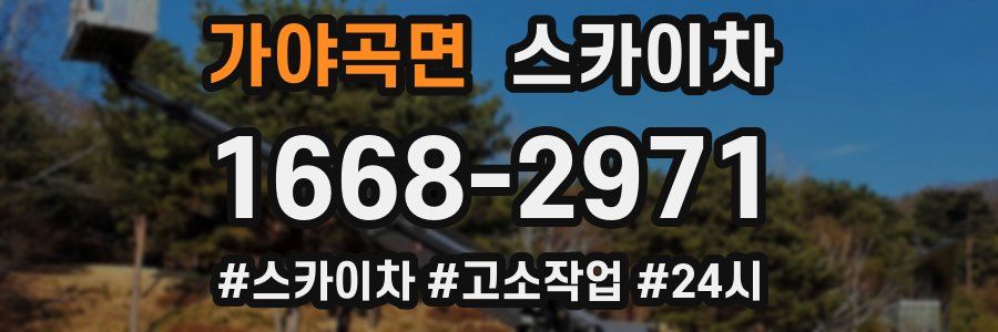 가야곡면 스카이차