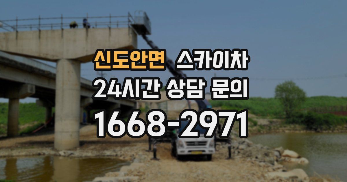 신도안면 스카이차