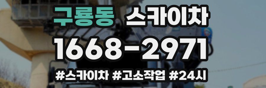 구룡동 스카이차