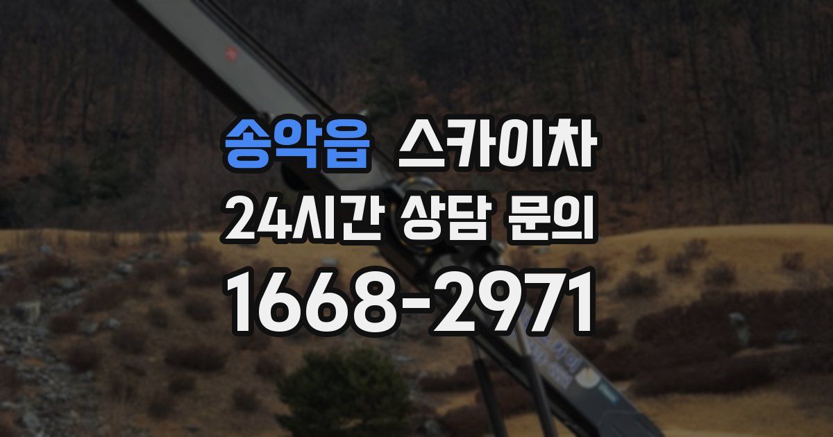 송악읍 스카이차