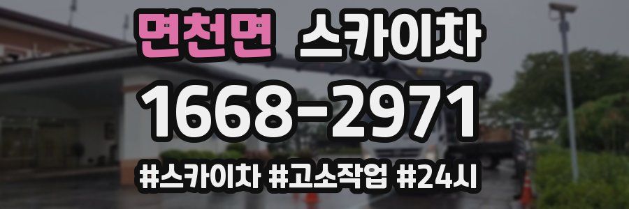 면천면 스카이차