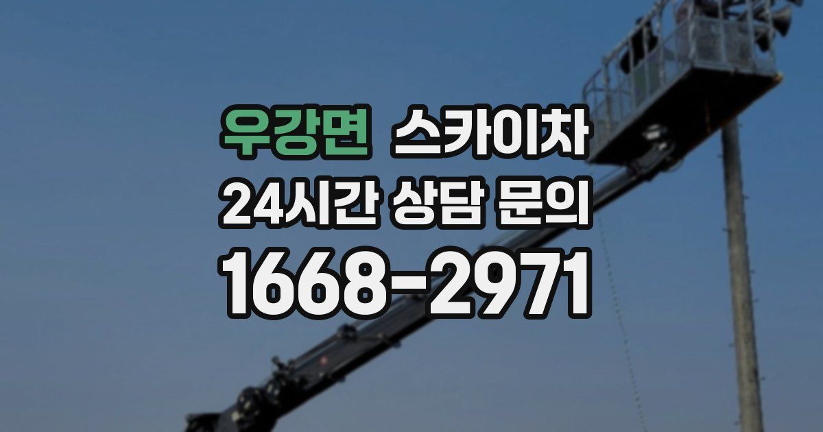 우강면 스카이차