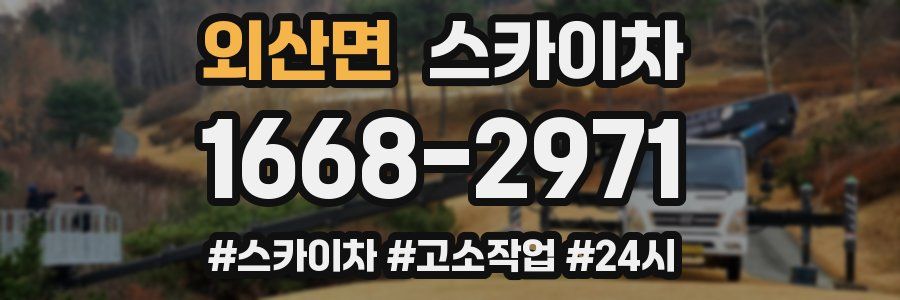 외산면 스카이차