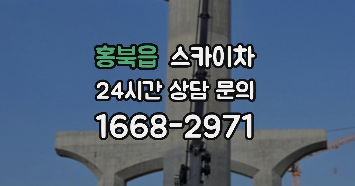 홍북읍 스카이차