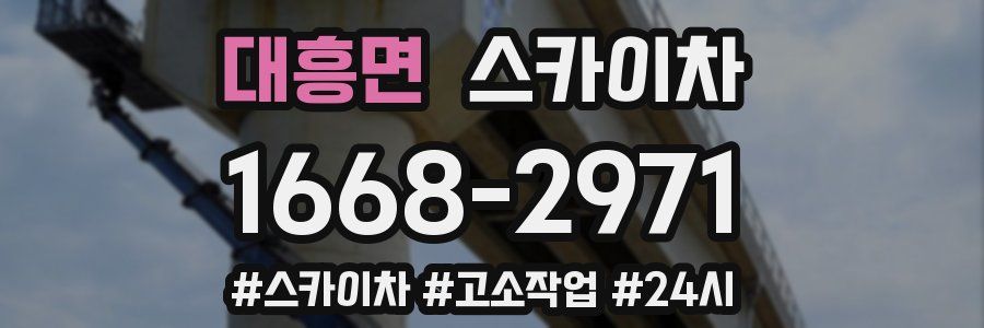 대흥면 스카이차