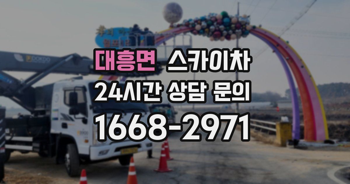 대흥면 스카이차