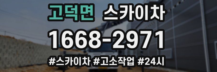 고덕면 스카이차