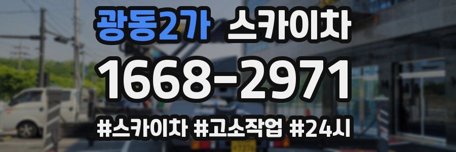 광동2가 스카이차