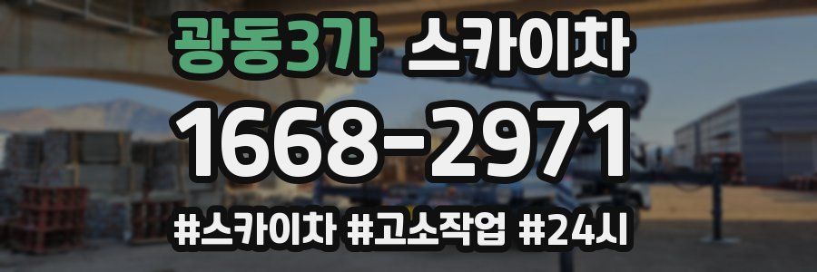 광동3가 스카이차