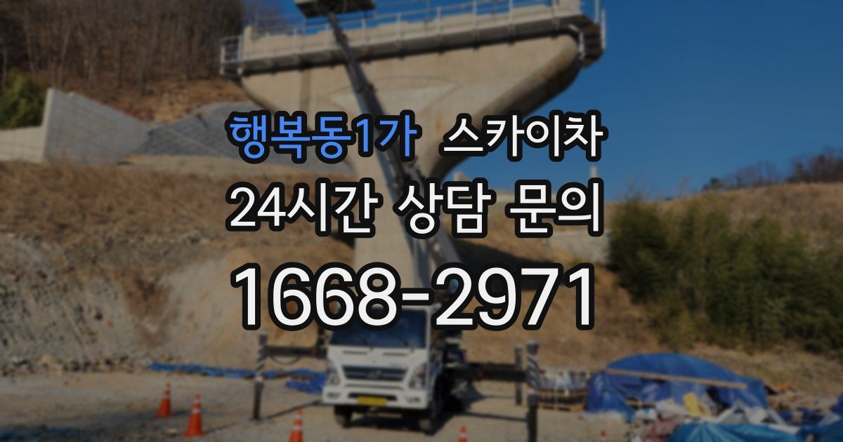 행복동1가 스카이차