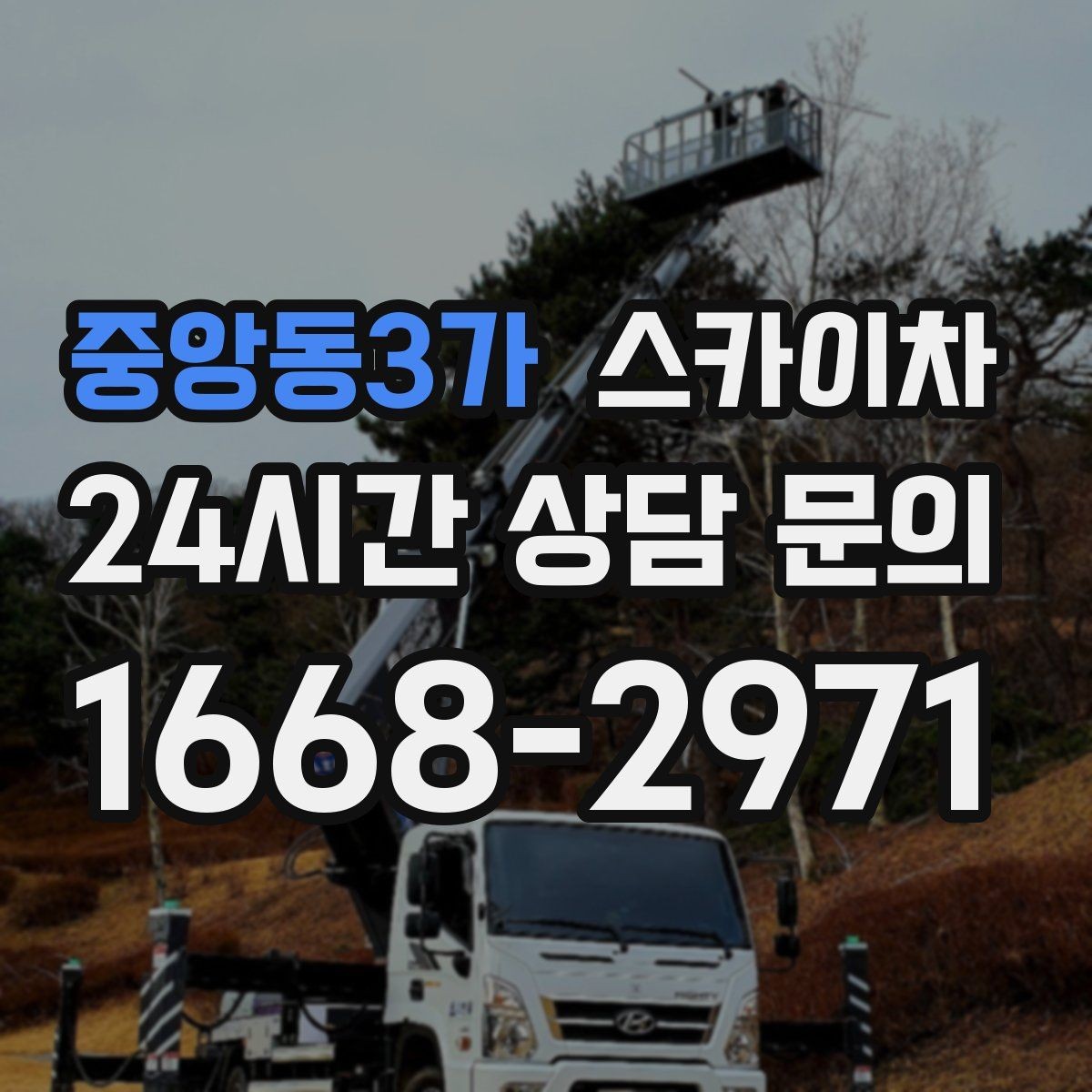 중앙동3가 스카이차 옥상 배수구 주변 작업이 필요할 때