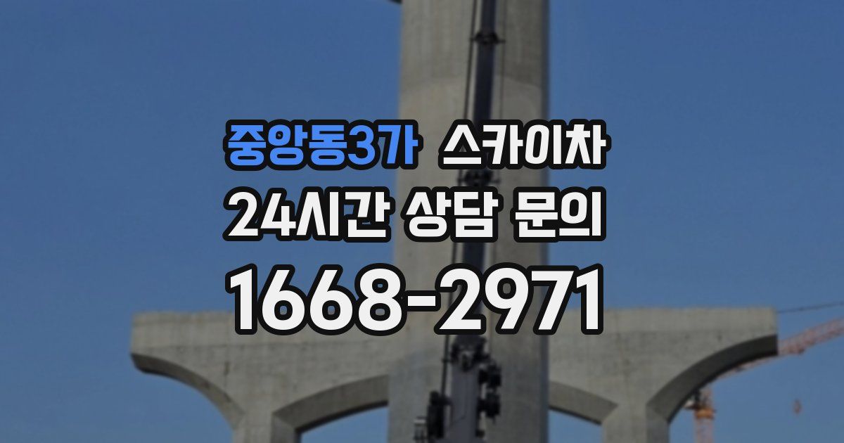 중앙동3가 스카이차