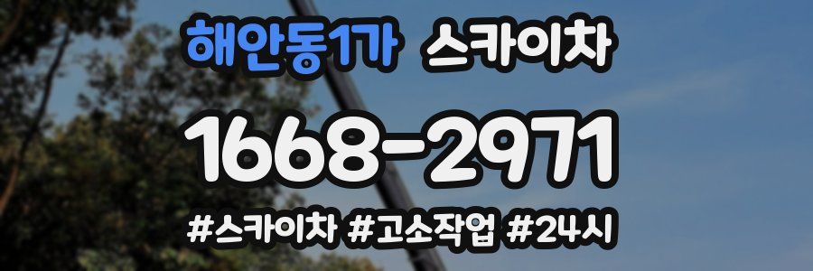 해안동1가 스카이차