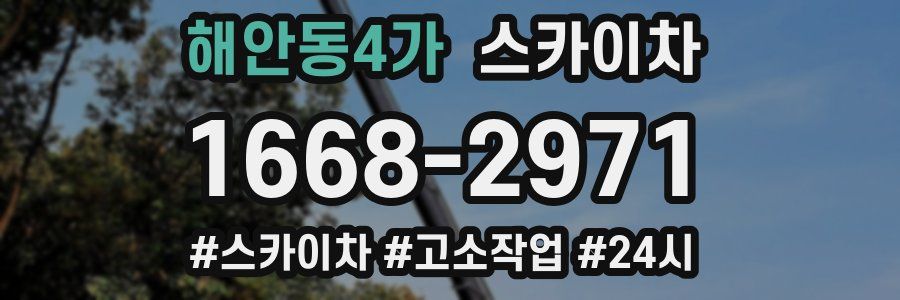 해안동4가 스카이차