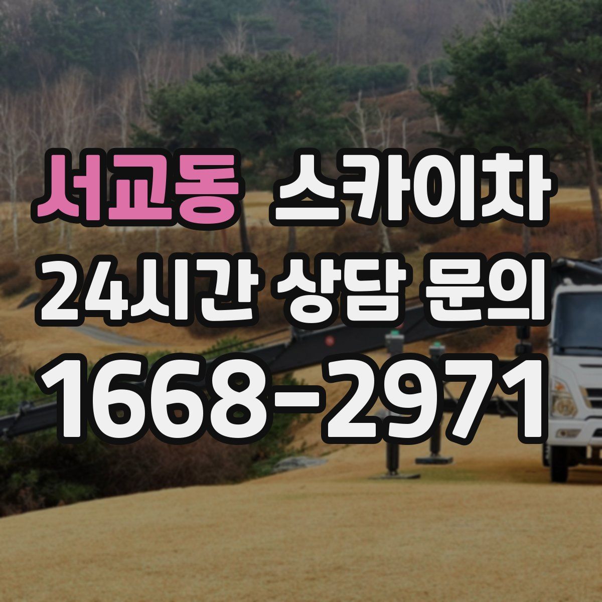 서교동 스카이차