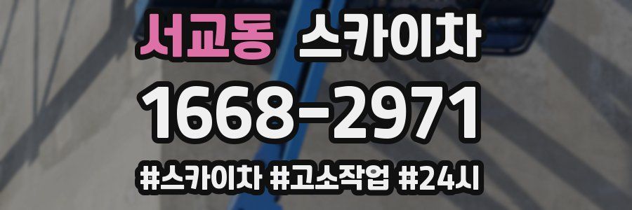 서교동 스카이차