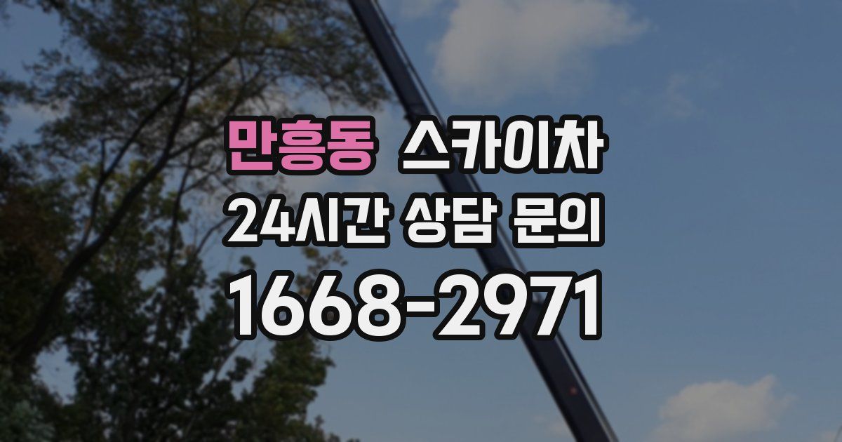 만흥동 스카이차