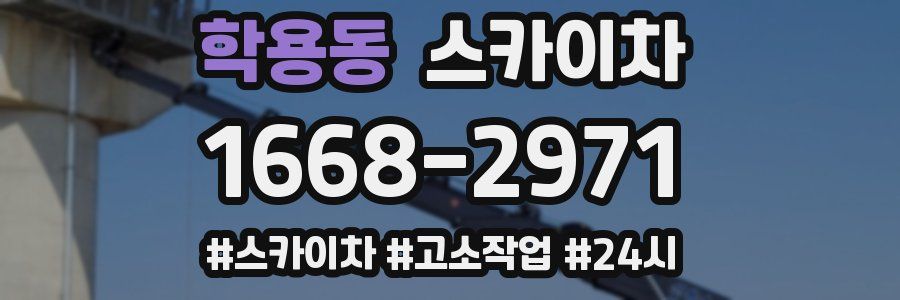 학용동 스카이차