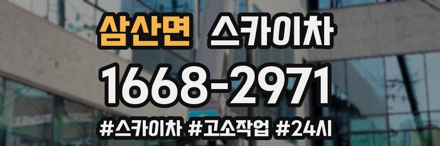 삼산면 스카이차