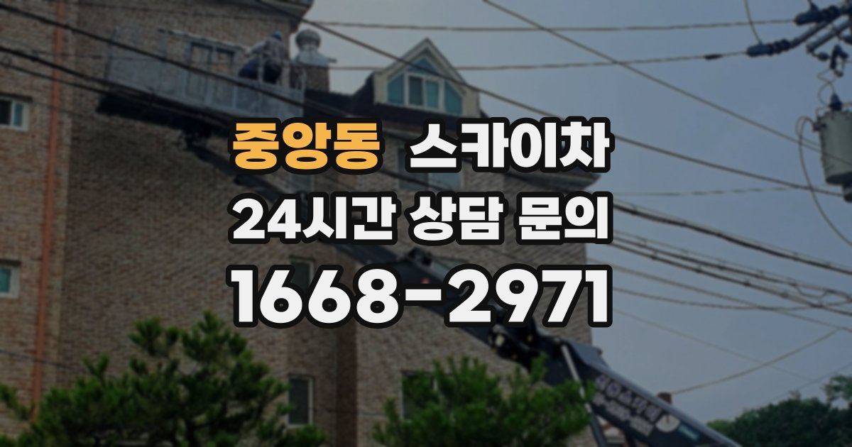 중앙동 스카이차