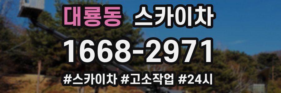 대룡동 스카이차