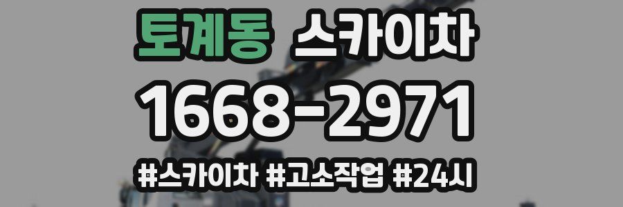 토계동 스카이차