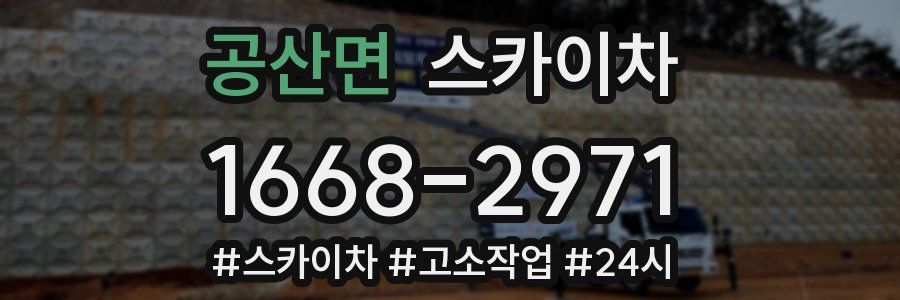 공산면 스카이차