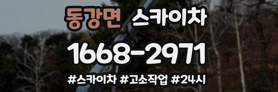 동강면 스카이차