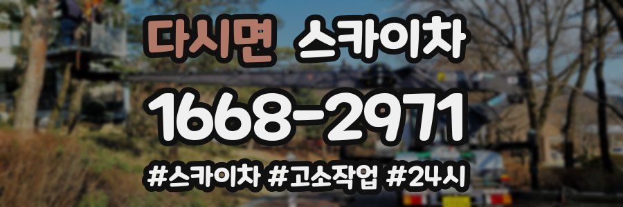 다시면 스카이차