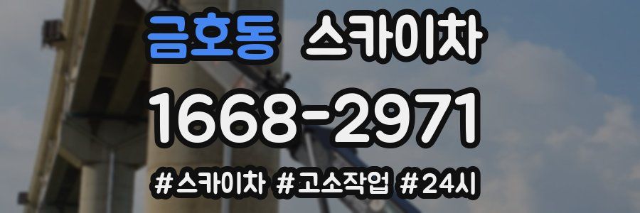 금호동 스카이차