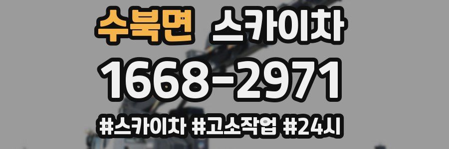 수북면 스카이차