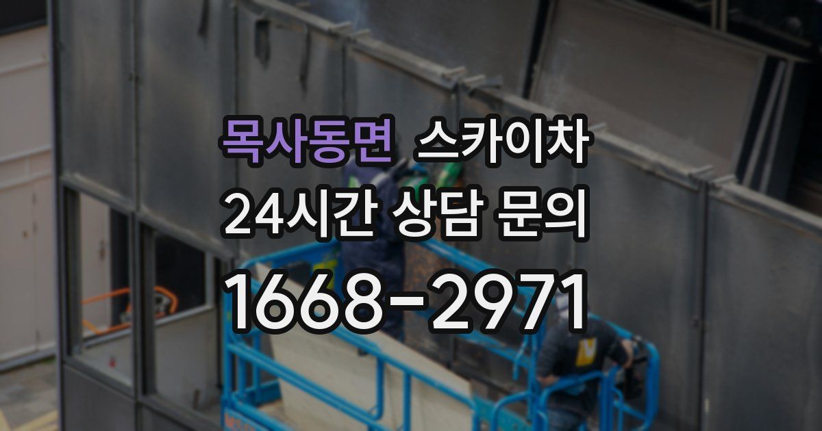 목사동면 스카이차