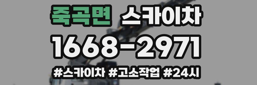 죽곡면 스카이차