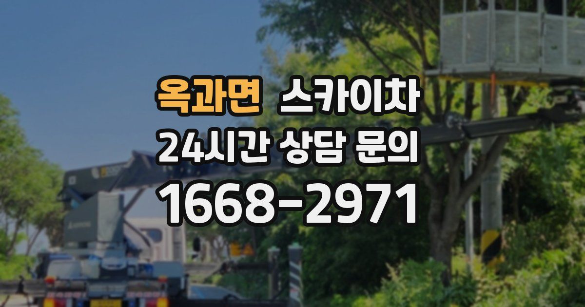 옥과면 스카이차