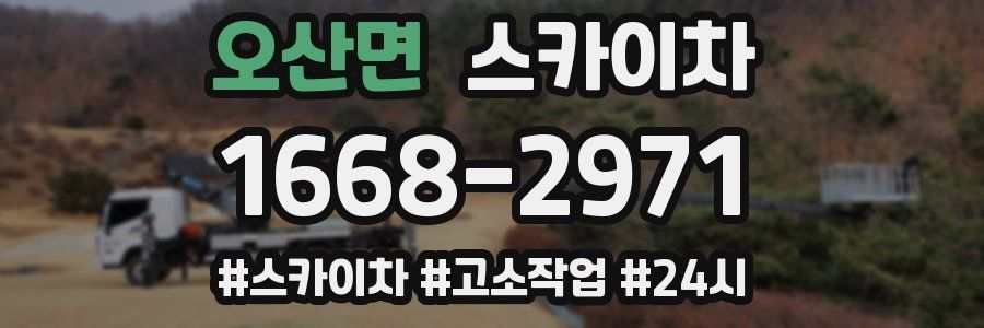 오산면 스카이차