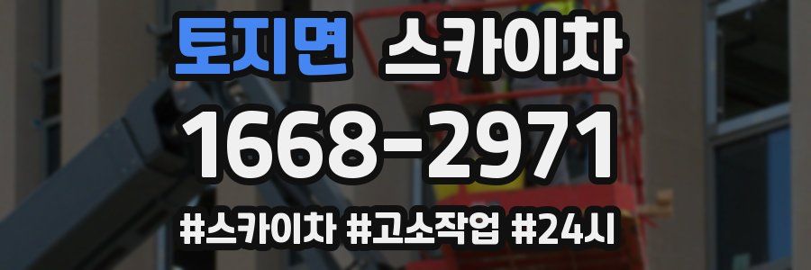 토지면 스카이차