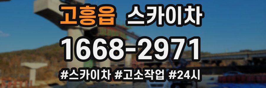 고흥읍 스카이차