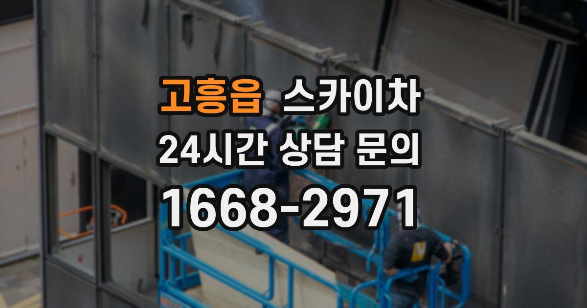 고흥읍 스카이차