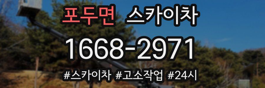 포두면 스카이차