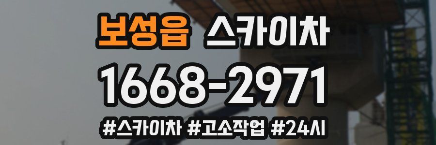 보성읍 스카이차