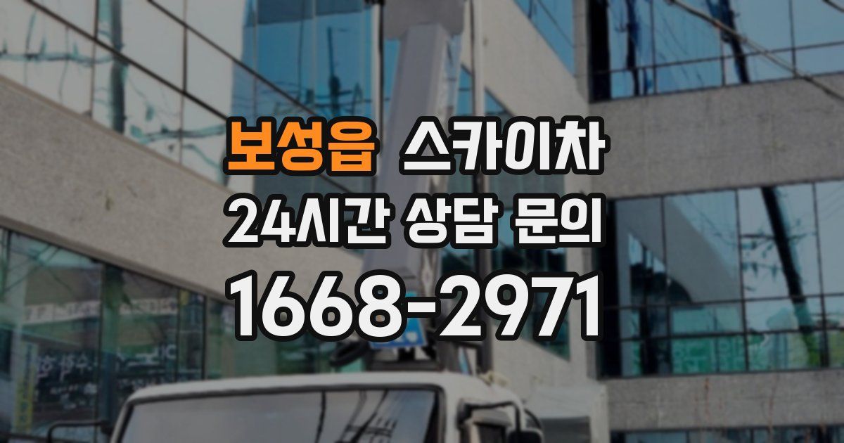 보성읍 스카이차