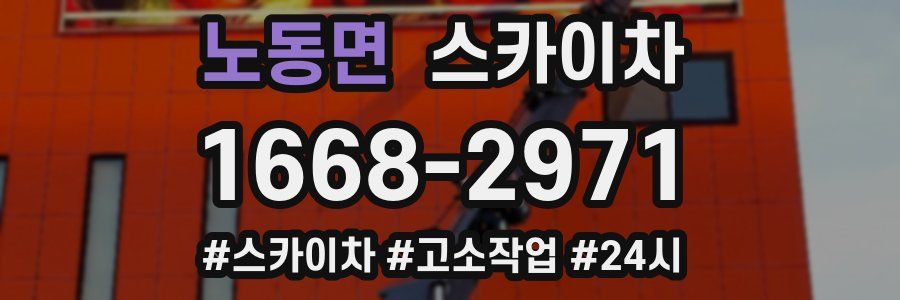 노동면 스카이차