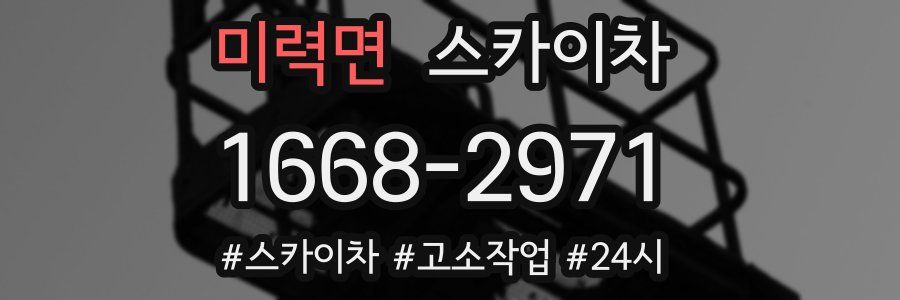 미력면 스카이차